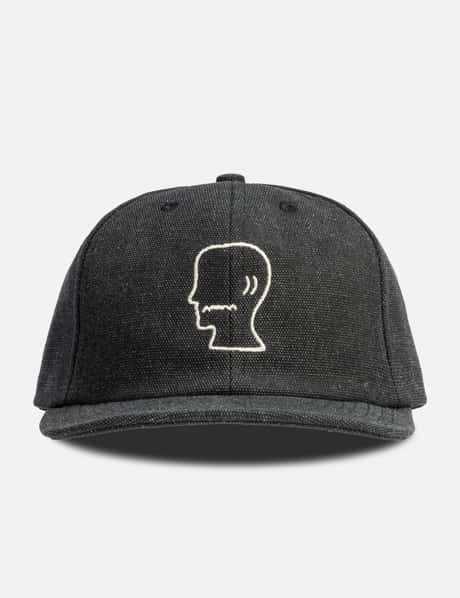 Brain Dead WASHED TWILL LOGOHEAD HAT