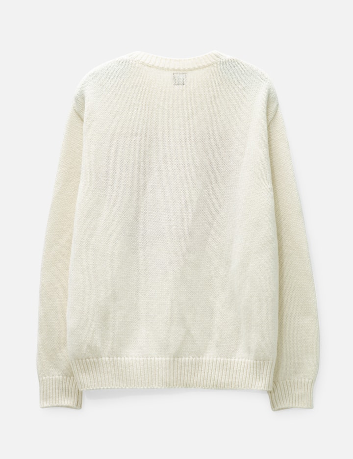 Shop Human Made Low Gauge Knit Sweater In White