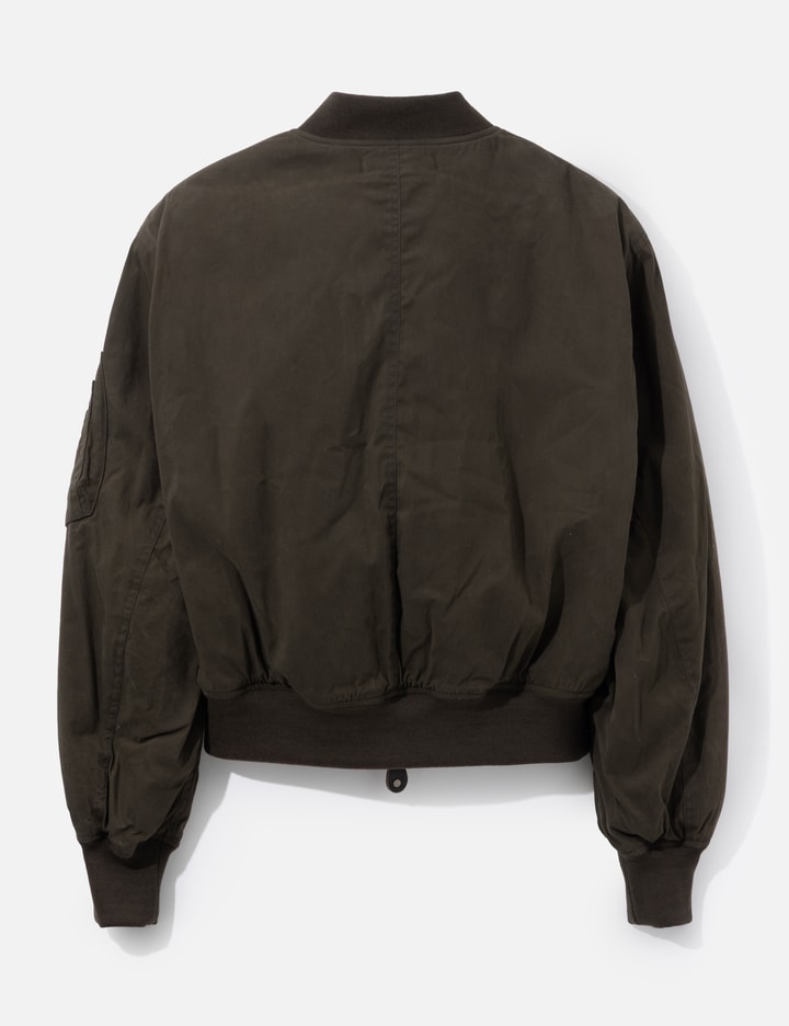 COOR B-15 Leather Tab Sherpa Bomber