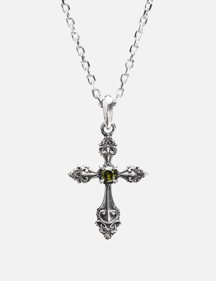 Oxidised Cross Pendant Necklace Placeholder Image