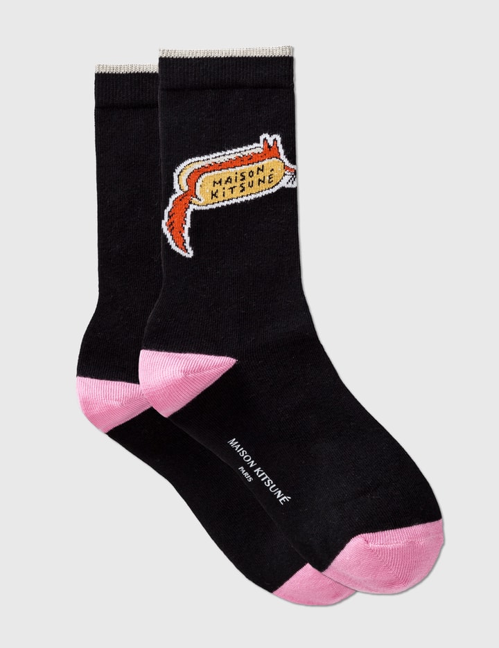 Oly Hot Dog Fox Socks Placeholder Image