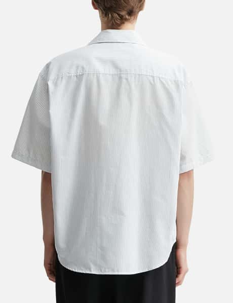 COTTON CAMP COLLAR SHORT SLEEVE SHIRT view 12