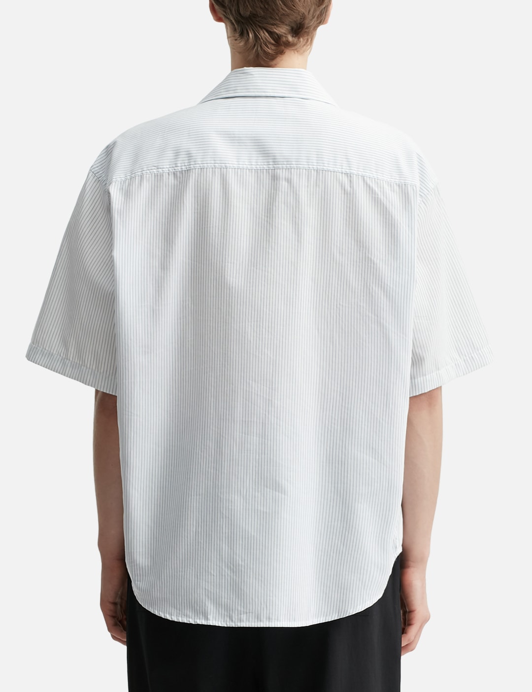COTTON CAMP COLLAR SHORT SLEEVE SHIRT view 13