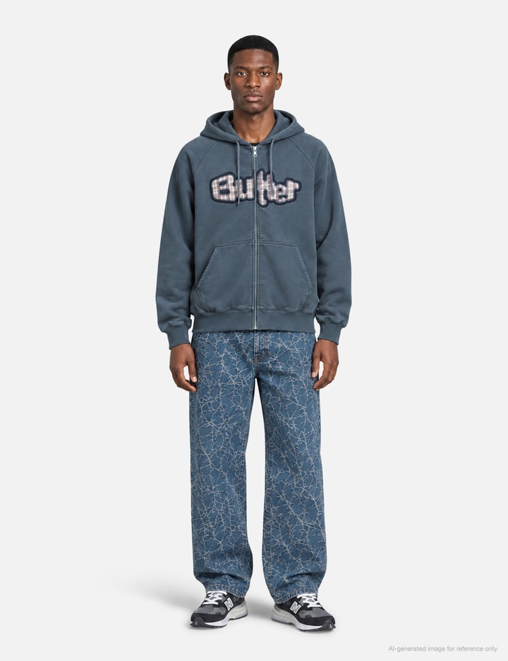 Butter Goods Stretch Zip-Thru Hood