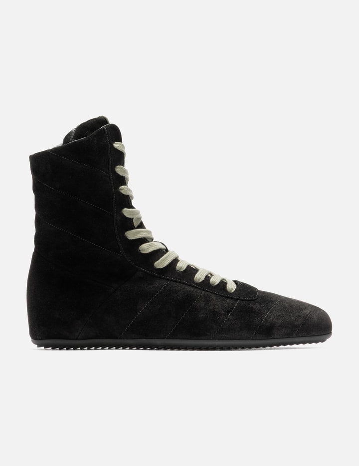 Rick Owens Quilted Minimal High Sneaks