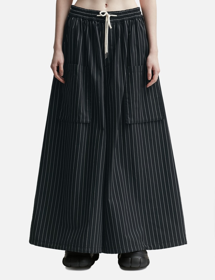 Drawstring Pin Stripe Pants Placeholder Image