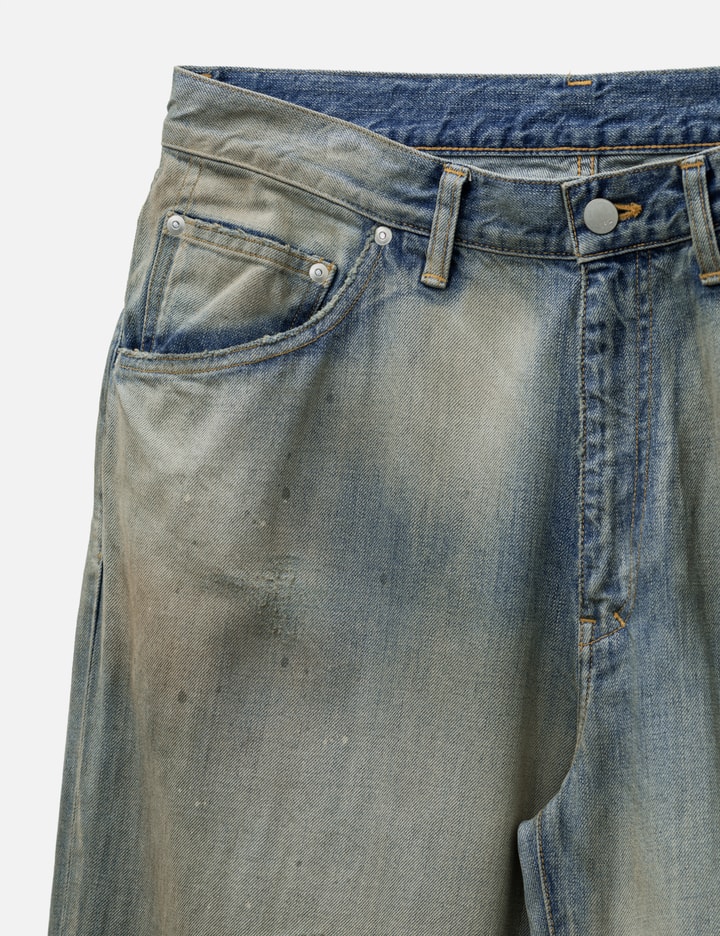 ANCELLM Shoe-Cut Denim Pants