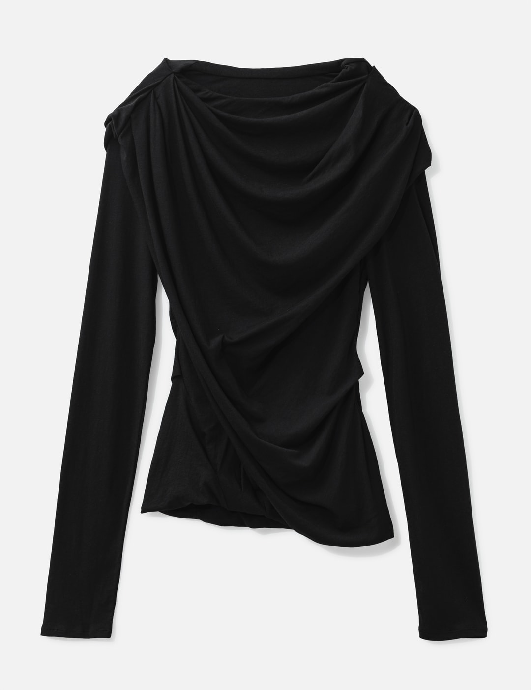 Long Sleeves Twist Top