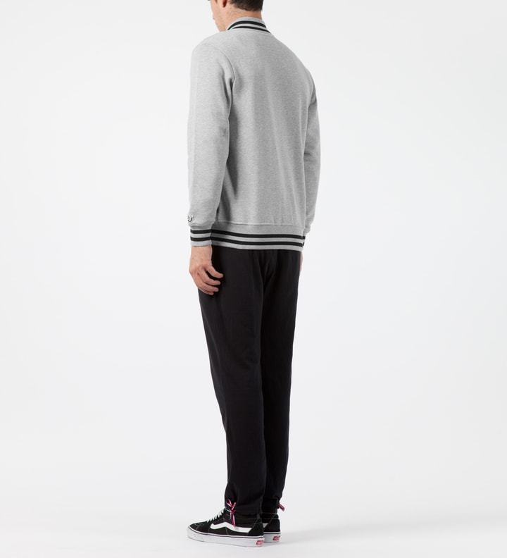 Heather Grey Script Varsity Jacket Placeholder Image