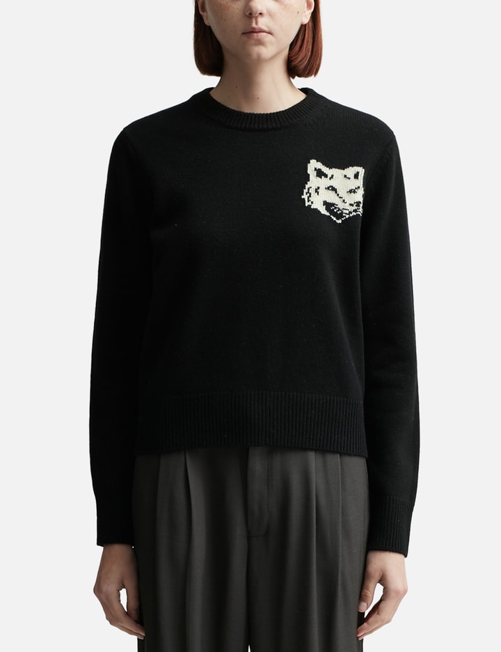 Fox Head Intarsia Regular Jumper Placeholder Image