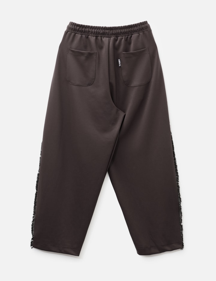 AJOBYAJO Multi Lace Trim One Tuck Track Pants