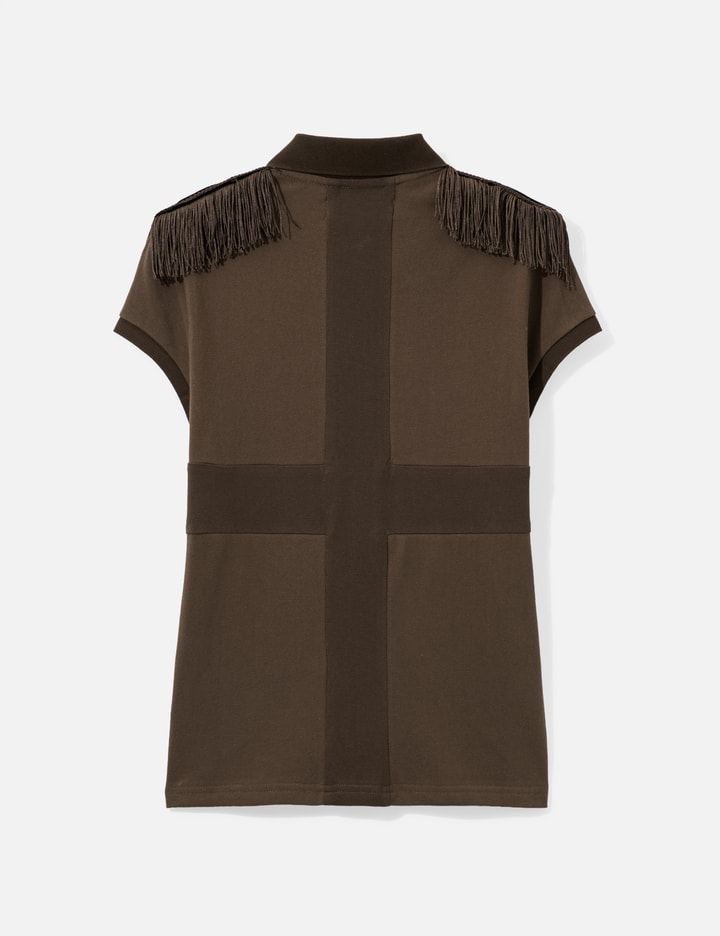 Praying Epaulette Women's Top Brown