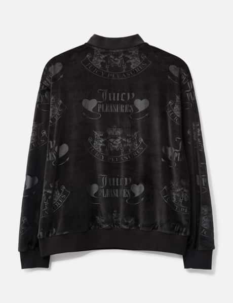 X Juicy Couture Crest Velour Quarter Zip view 9