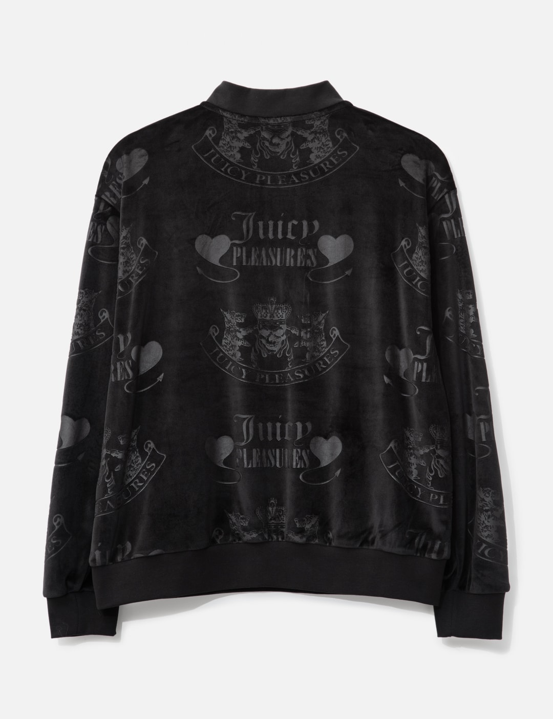 X Juicy Couture Crest Velour Quarter Zip view 10