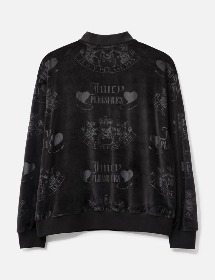 Pleasures x Juicy Couture Crest Velour Quarter Zip Placeholder Image