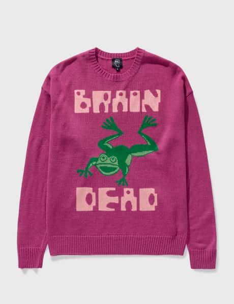 Brain Dead Frogger Knitwear