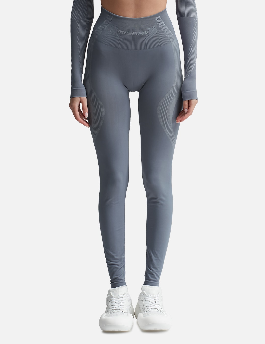 MUGLER - Glossy Embossed Leggings  HBX - Globally Curated Fashion and  Lifestyle by Hypebeast
