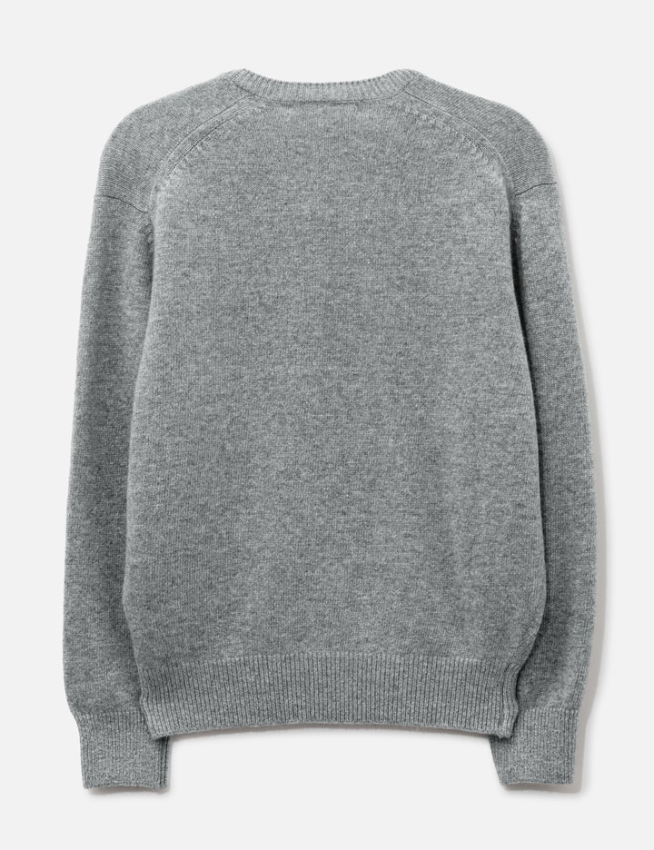 Moondal 15 Deep V-Neck Knit In Gray