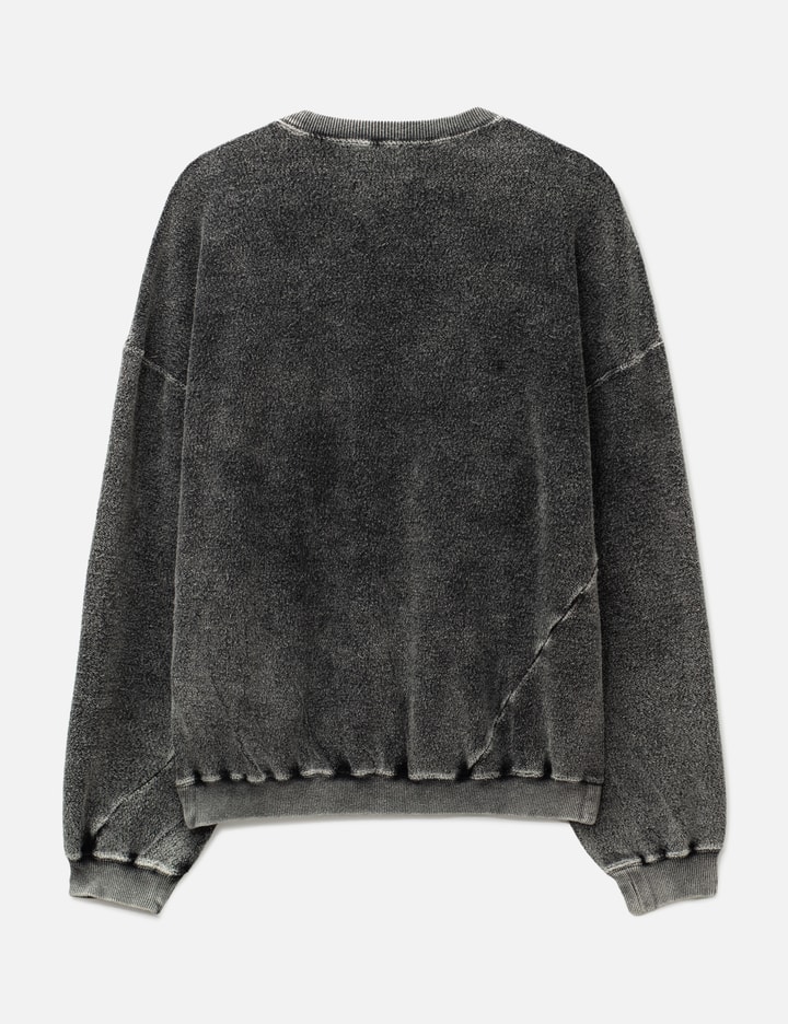 NÒMARHYTHM TEXTILE Hand Dye Reverse Twist Sweatshirt