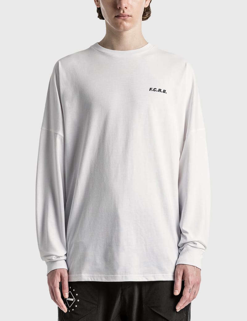 Bristol ロングスリーブTシャツ ホワイト エフシーレアルブリストル