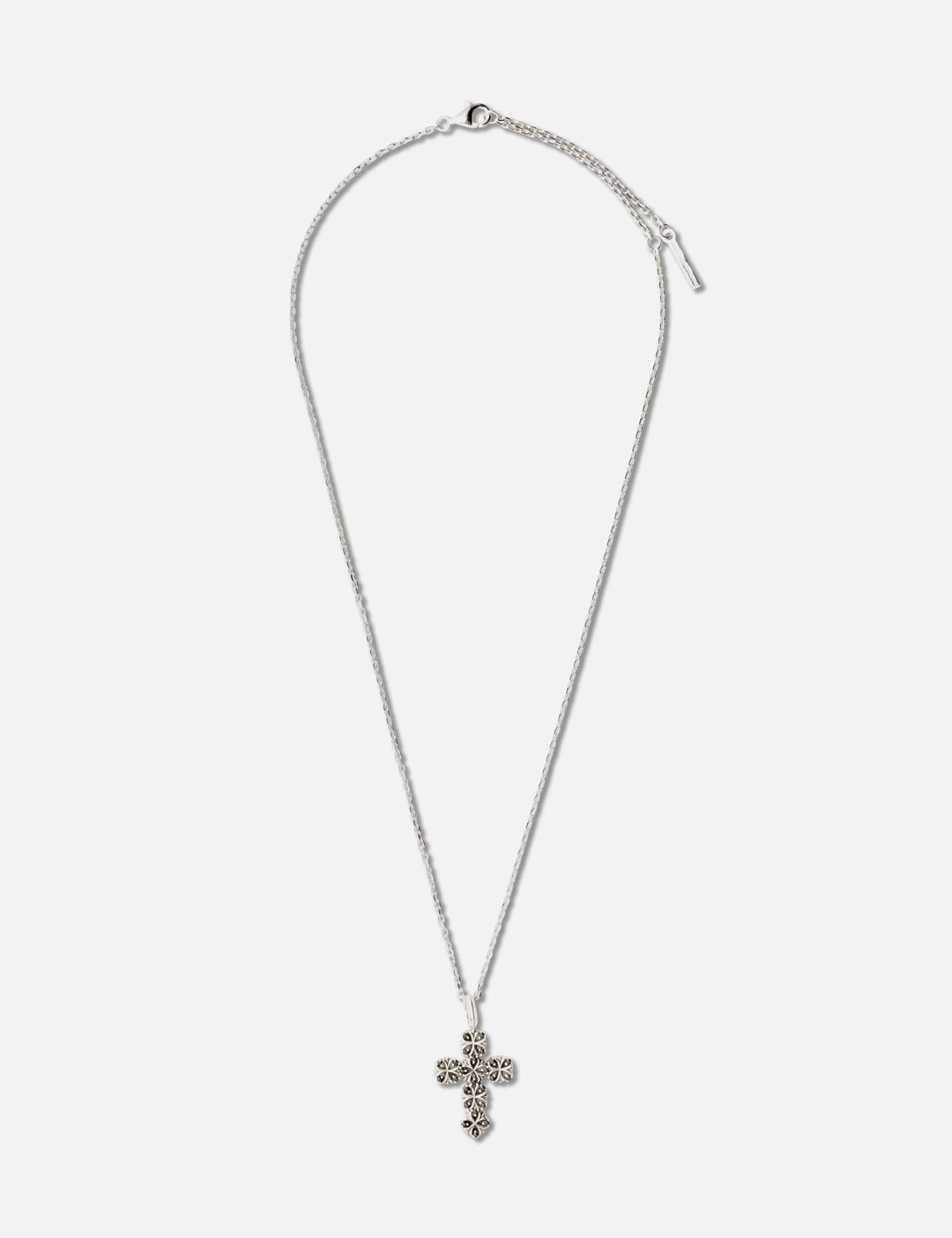 Maltese-Cross Quadruplets Cross Pendant Necklace view 8
