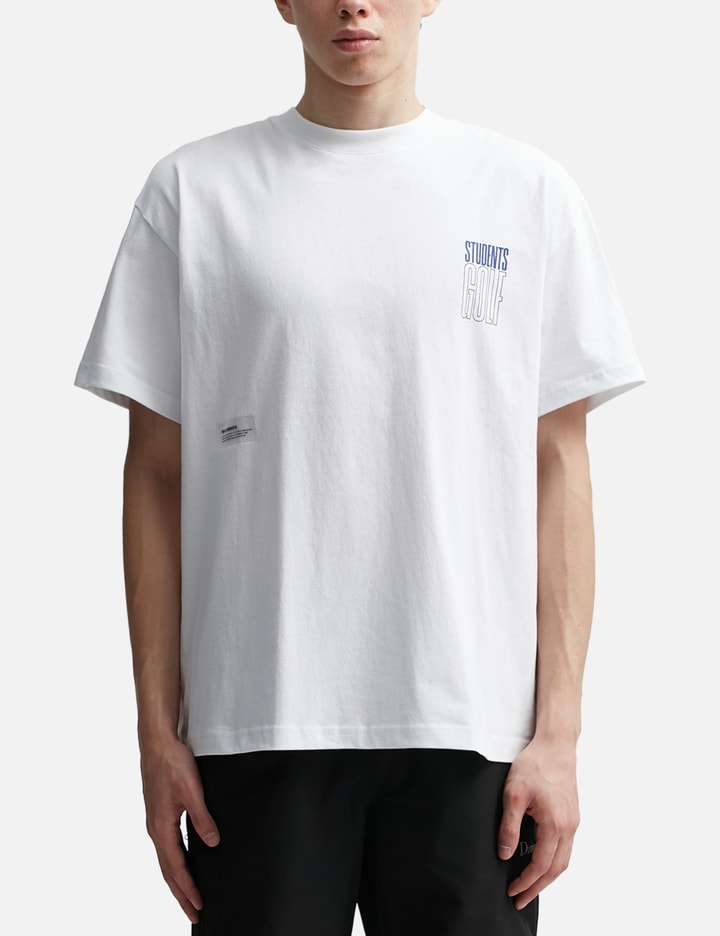 Shop Students Golf Shape Shots T-shirt In White
