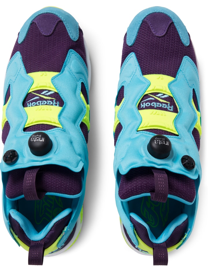 Neon Blue/Purple Skills/Solar Yellow/White Instapump Fury OG Placeholder Image