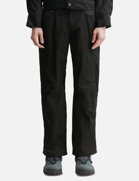 3 Mix Fabric Pants view 10