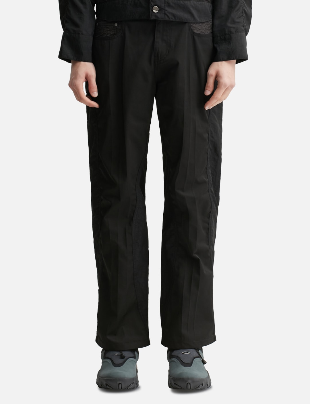 3 Mix Fabric Pants view 18
