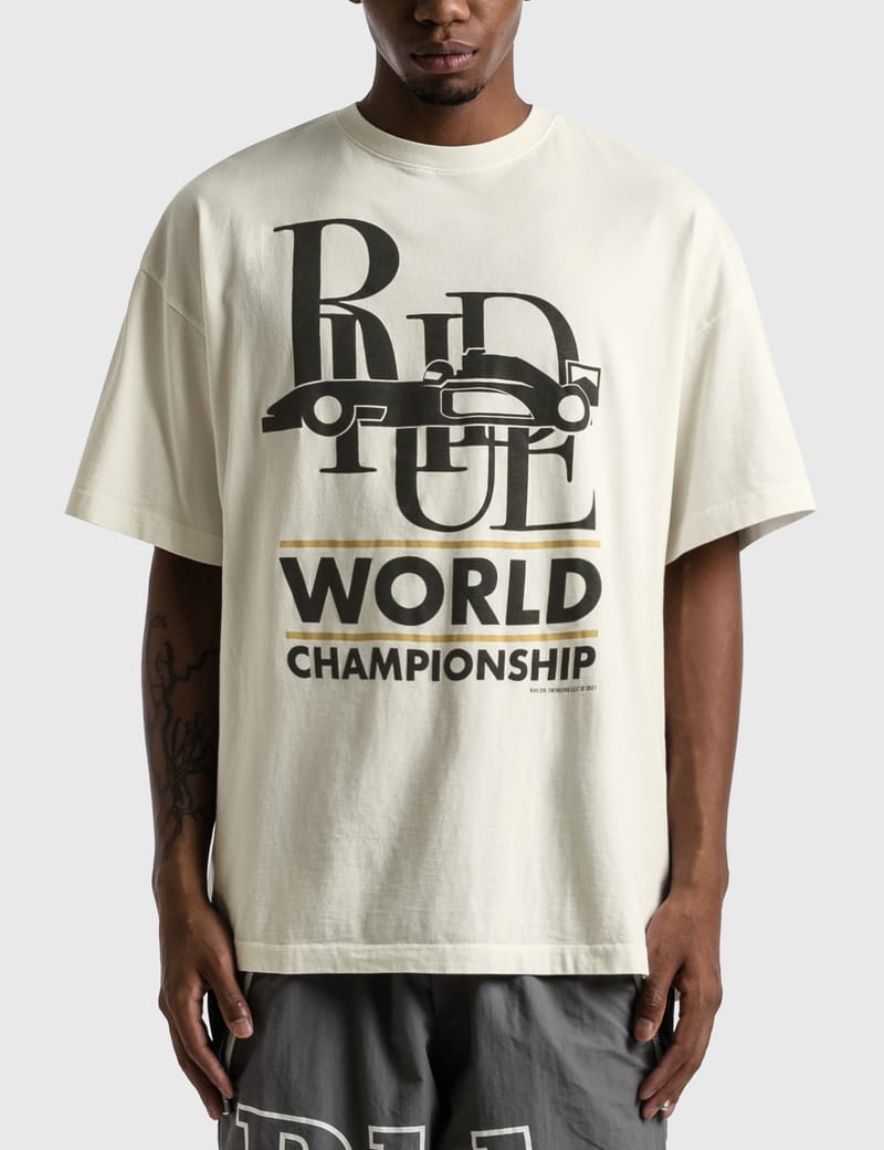 rhude world champion tee