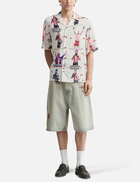 UFC Short Sleeves Hawaiian Shirt view 14