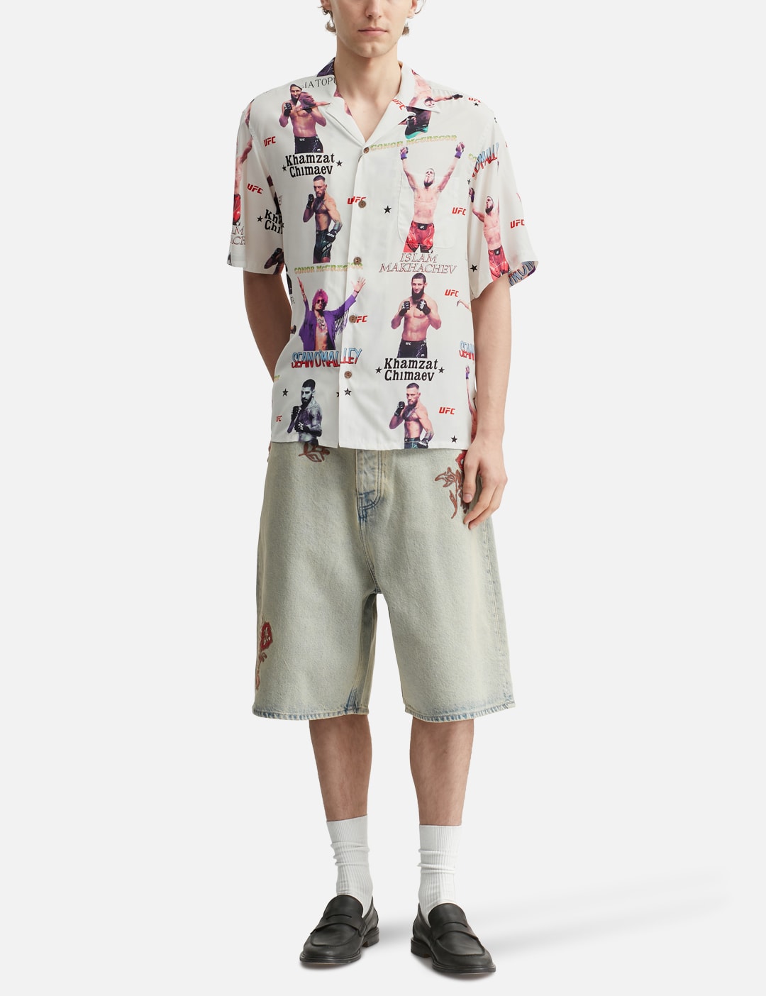 UFC Short Sleeves Hawaiian Shirt view 15