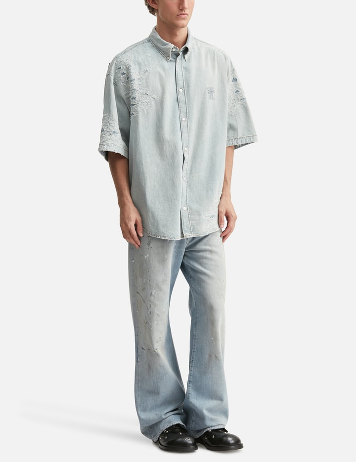 Acne Studios Mended Denim Shirt