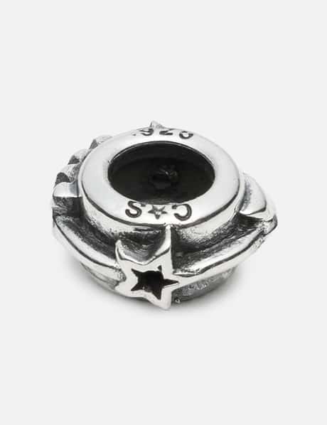Arrow Star Hollow Rondelle Bead view 6