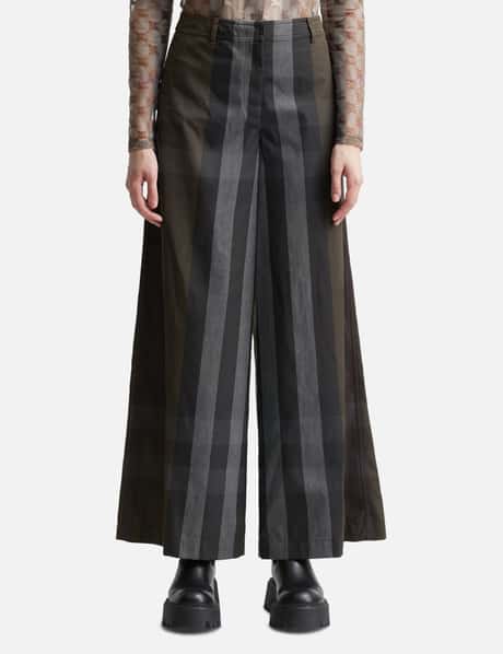 Burberry Checkered Trousers