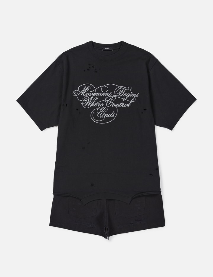 LCDC Graphic Layered Dress