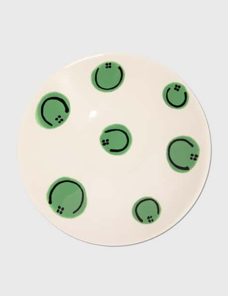 Frizbee Ceramics Pasta Plate - Alien