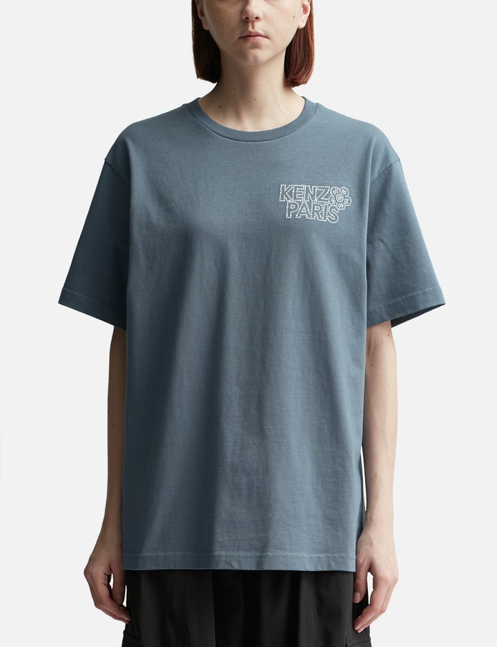 'Kenzo Constellation' Oversized Embroidered T-shirt Placeholder Image