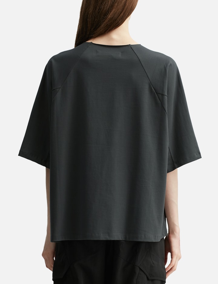 Seventh Box Cut Tee In Black