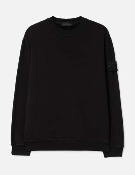 스톤 아일랜드 Stretch Cotton Fleece Crewneck