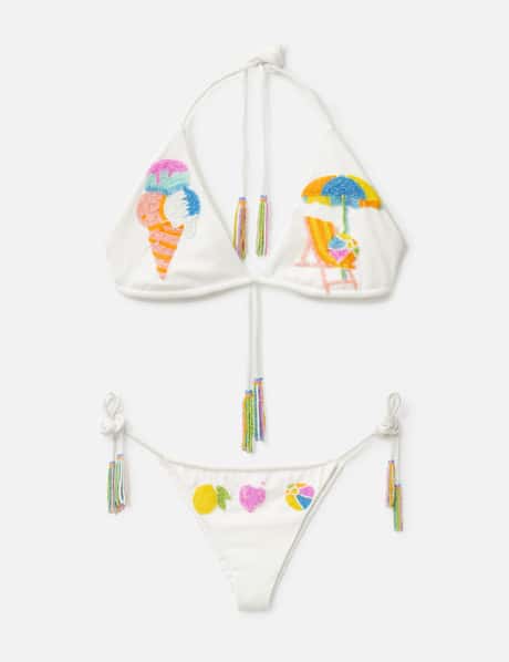 Cleonie Swim Gelato Beaded Kini Set
