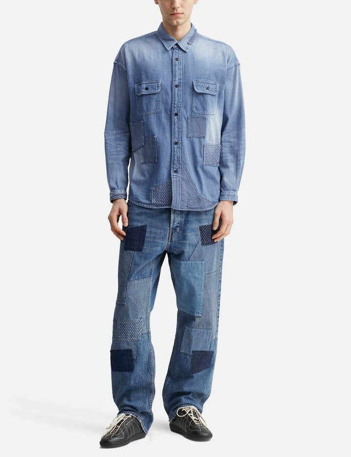 Patch Denim Shirt 5YR Wash Placeholder Image