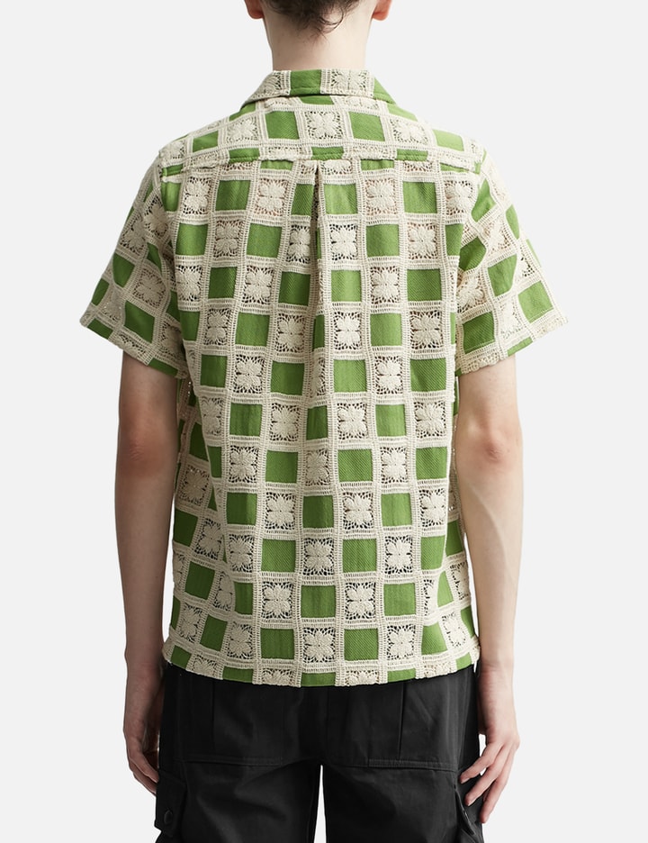 Unisex Floral Check Shirt Placeholder Image