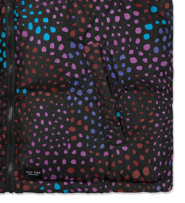 Black Midnight Lizard Puffer Jacket Placeholder Image