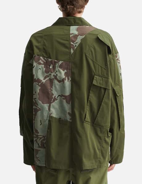 NÒMARHYTHM TEXTILE X Needles Rebuild Coverall Jacket view 12