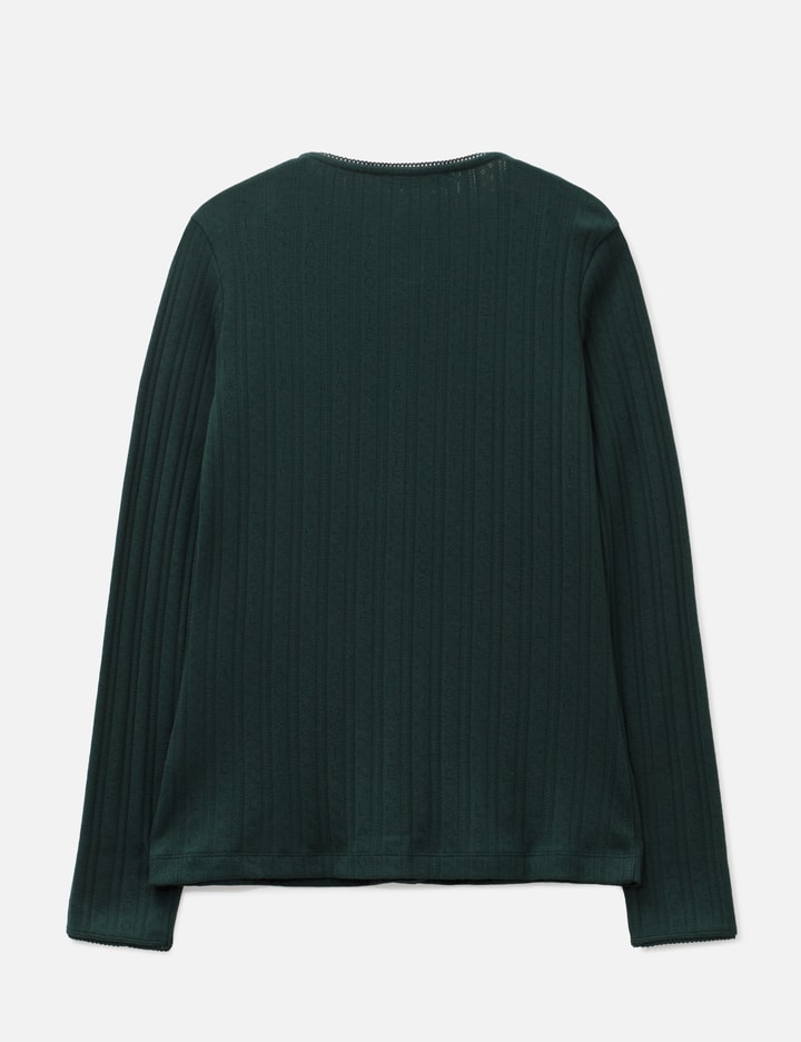 Lacoste Pointelle Long Sleeved T-Shirt