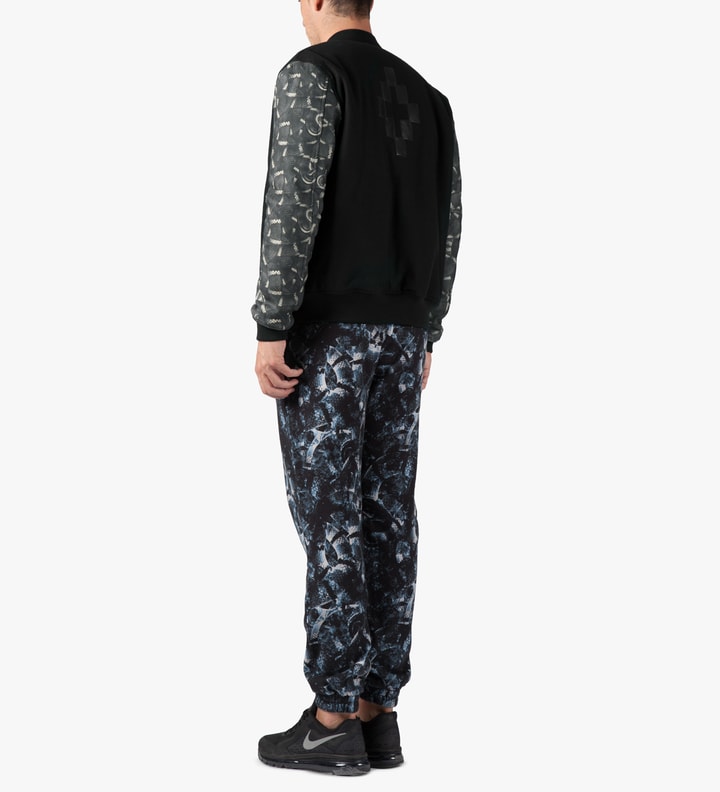 Black/Blue Snake Print Allover Sweatpants Placeholder Image