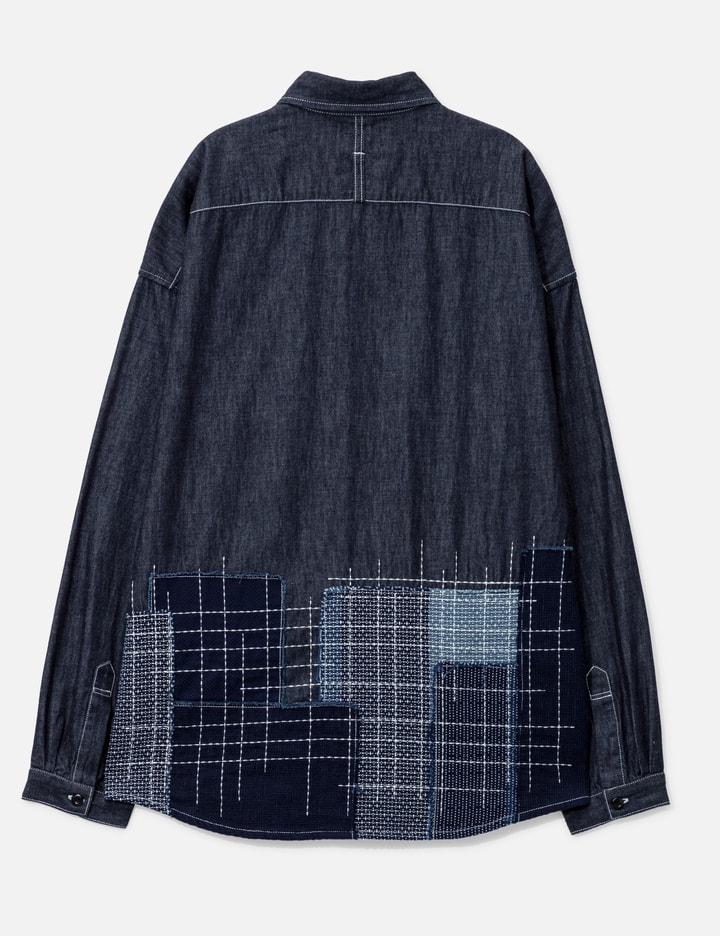 Fdmtl Denim Sashiko Shirt Rinse