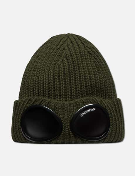 C.P. Company EXTRA FINE MERINO WOOL GOGGLE BEANIE