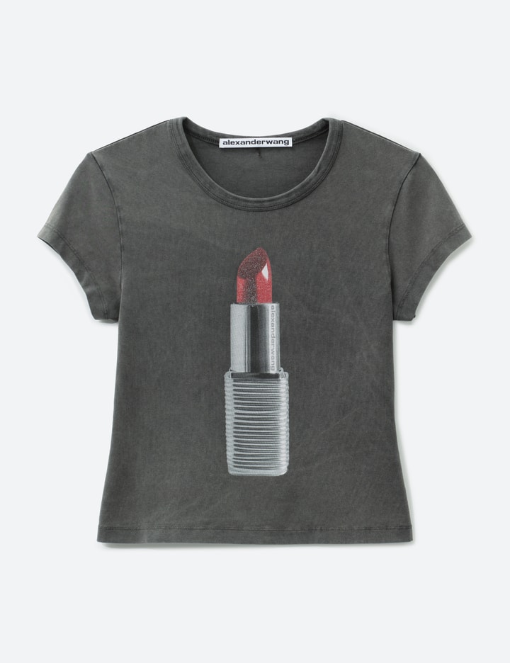 알렉산더왕 Lipstick Graphic Baby T-Shirt